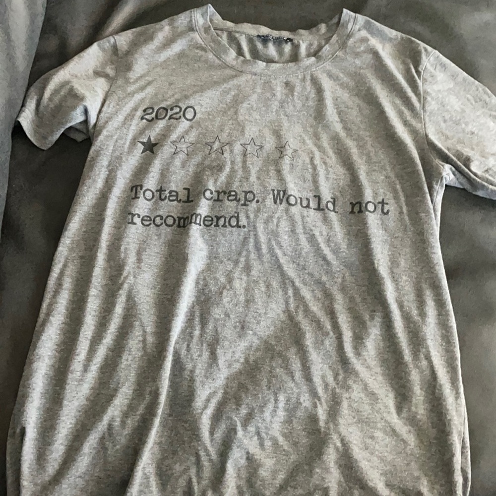 grey 2020 medium tee shirt